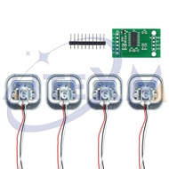 4PCS Human Scale Load Cell Weight Sensors + HX711 AD Module Weight Sensor Electronic Scale Weighing 