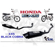 EJM EX5 DREAM 28MM BLACK COBRA RACING EKZOS PIPE STD OPEN E POWER BELANG PIPE RACING STANDARD OPEN E