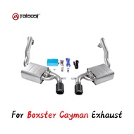 For Porsche 718 Boxster Cayman 981 987 Car Catback Exhaust Pipe Taibosi Performance Electric Valve R