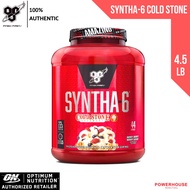 BSN SYNTHA-6 Cold Stone Creamery, 4.5 lb / 44 servings [syntha 6, coldstone, whey protein, susu gym]