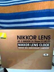 Nikon Z F 24-70mm f2.8 80周年紀念版 全球1000 枝 時鐘