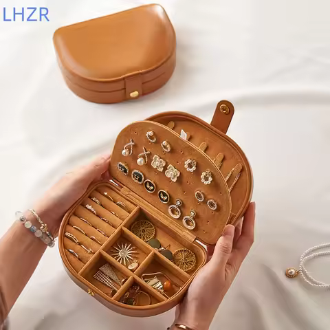 Box Retro Jewelry Storage Box Jewelry Box Storage Box Travel Storage Box Jewelry Box Earrings Neckla