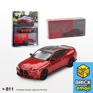 Mini GT 811 BMW M4 Competition (G82) Sahkir Orange 1/64 (Box/Blister)