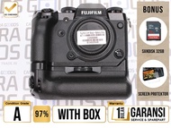Fujifilm X-H1 + Grip APSC Camera Kamera Digital Mirrorless Used Second Mulus Fuji XH1 X H1 - Grade A