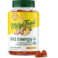 ​MegaFood Vitamin B12 Energy Gummies - Vegan - With Methyl B12 Vitamins to Support Cellular Energy P