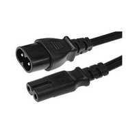 AC Power Cord IEC 320 C7 to C8 Extension Cable