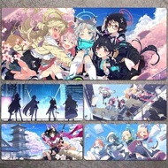 Gaming Mouse Pad Blue Archive Extra Large Thickened Computer Keyboard Desk Mat for ACG Gamers Table 