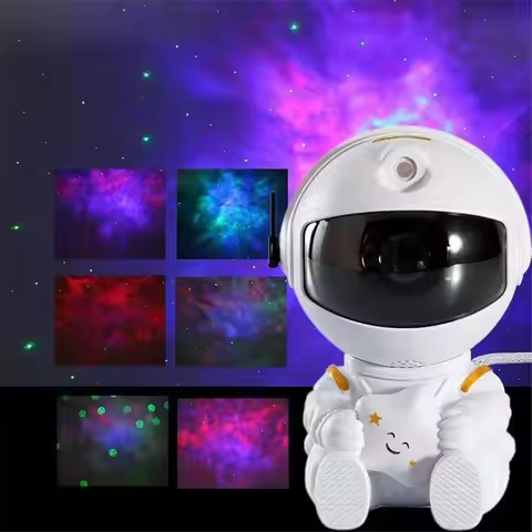 Astronaut Starry Sky Projector Adult Night Light Star Projector LED Astronaut Lamp Galaxy Projector 