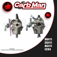 【Ready Stock】Grass Trimmer Carburetor With Hose FOR Subaru Robin NB411 CG411 BG411 RBC411 EC04 FJ411