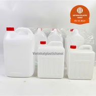 Plastic cans 2 liters, 3 liters, 5 liters, 10 liters, Viet Nhat water cans