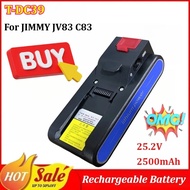 New T-DC39 25.2V 2500mAh Rechargeable Battery for JIMMY JV83 C83 Handheld Cordless Vacuum Cleaner Ba