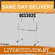 Gibraltar GCS302C Chrome Series Curved Front Rack with 2x Cymbal Boom