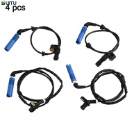 SUITU อะไหล่เซนเซอร์ความเร็วล้อ ABS OEM สำหรับ BMW E46 Z4 323i 320i 318i 4ชิ้น