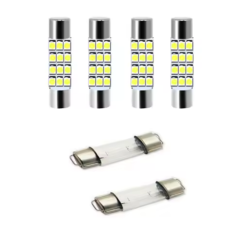 4Pcs 578 579 211-2 212-2 214-2 LED BULB For Chevrolet Dodge Ford Edge Escape F-250 GMC Car Interior 