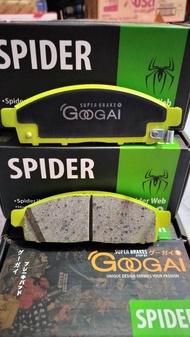 ผ้าเบรคหน้า mitsubishi tritonปี 06-18/mitsubishi pajeroปี08-15 GOOGAI SPIDER 600 C