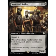 MTG - Wasteland Raider - Extended NM R PIP