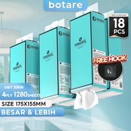 【18 PCS 】Botare biru Air-cushion Delux Comfort 4-ply tissue paper 1280 sheets 155mmx175 mm