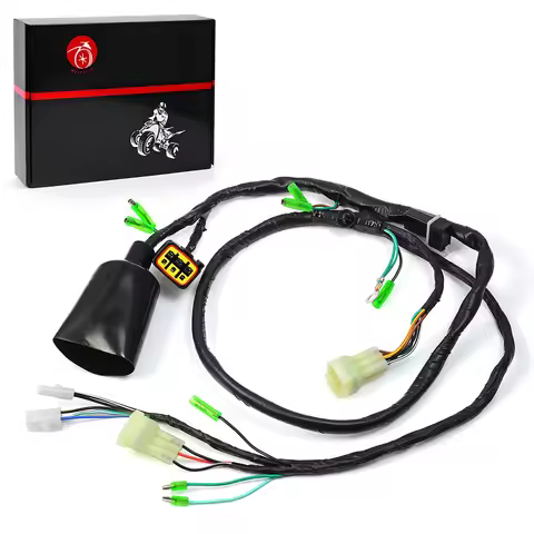 Wire Wiring Harness for Honda 400EX Sportrax 400 TRX400 EX 2x4 1999 2000 2001 2002 2003 2004 ATV OEM