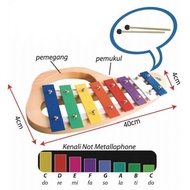 Music Instrument : Metallophone (8 Notes)
