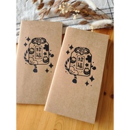 Omamori (Better Fortune) Hand Printing Journal Book