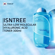 【Light Toner】Isntree Ultra-Low Molecular Hyaluronic Acid Toner 300ml Original Direct Supply Humid-Pr