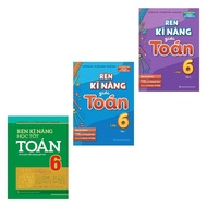 Book: Combo 3 Good Math Skills In Grade 6 + Practice Grade 6 Math Solving Skills