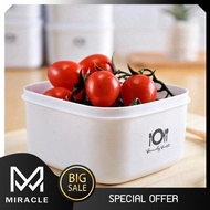 Food Preservation Box Plastic Storage Can Be Used In The Microwave. 1 Remove The Lid Before Entering