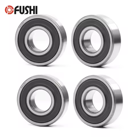 6203RS Bearing ABEC-5 4PCS 17x40x12 mm Deep Groove 6203-2RS Ball Bearings 6203RZ 180201 RZ RS 6203 2