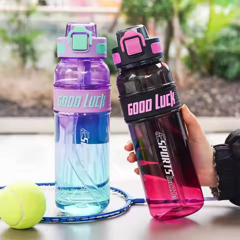 1pc 950ml/31oz 750ml/26oz 550ml/18oz Outdoor Sports Water Bottle, Suitable for Fitness, Sports, Birt