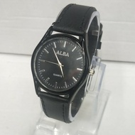 jam alba kulit hitam plat hitam