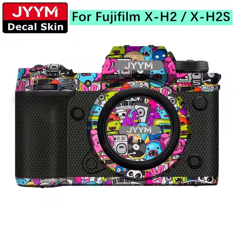 Customized Sticker For FUJI Fujifilm X-H2S X-H2 Camera Decal Skin Vinyl Wrap Anti-Scratch Protective