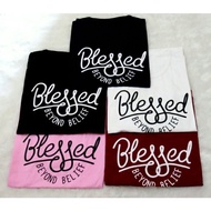 Lexander Fashion Tshirt Tumblr Tee BLESSED (LD 92, P 60)