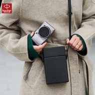 K KB Camera Bag Suitable for Rico GR4GR3x Storage Bag Genuine Leather Card Camera Simple GR2 Camera 