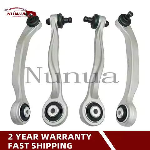 4PCS Front Upper Control Arm Kit For Audi A6 C6 A6L 4F2 4FH 4F5 S8 A8 D3 For VW Phaeton 4E0407505 4E