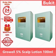 【SG Ready Stock】Growell Minoxidil 5% Scalp Lotion 100ml EXP 5-2027