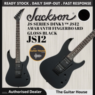 Jackson JS Series Dinky JS12 Electric Guitar, Amaranth Fingerboard, Gloss Black