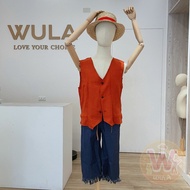 One Piece Luffy One Piece-Sleeveless Suit-Adult Version Next Day Delivery Taiwan Ready Stock Invoice