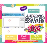 AutoDWG DWG to PDF Converter 2024 | +VideoGuide Updated | 𝐀𝐜𝐭𝐢𝐯𝐚𝐭𝐞𝐝