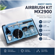 ANEST IWATA MX2900 Precision Airbrush Kit Gravity Feed Airbrush with Accessories Case Set