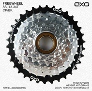 Gear Gir Freewheel Oxo 8 Speed 13-34T Drat Ulir