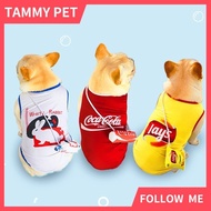 pet clothes for small dogs male medium large female,  summer pet shirt vest ,dog clothes suit , thin