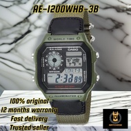 Casio AE-1200WHB-3B Digital Unisex Watch Original