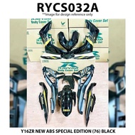 Cover Set Rapido Yamaha Y16ZR New ABS SPECIAL EDITION (76) Black White Y16 Accessories Motor Coverse