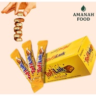 Tofiluk Caramel Crunch Mini bar biskut karamel & coklat susu Chocolate Bar 10g (48pcs)