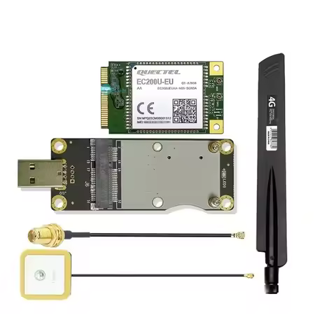 Quectel EC200U-EU 4G LTE Cat1 MINI PCIE Module GNSS Receiver Replace EC25-E EC25-EC EC200T-EU EC200A