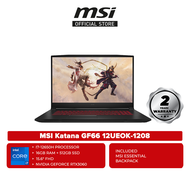 MSI GF66 12UEOK-1208 15.6'' FHD 144Hz Gaming Laptop ( i7-12650H, 16GB, 512GB SSD, RTX3060 6GB, W11 )