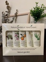 韓國nature garden 護手霜五入禮盒