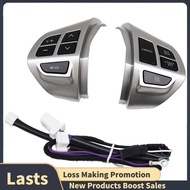 Car Steering Wheel Audio Control Switch for    ASX 2007 2008 2009 2010 2011 Parts Kits Chrome