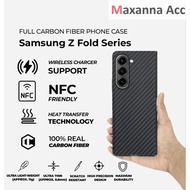 [MAXANNA] CASE CARBO 0R1G1NAL SAMSUNG Z FOLD 5 SAMSUNG Z FOLD 4/