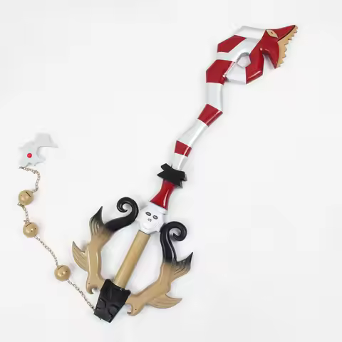 Game Kingdom Hearts Sora Decisive Pumpkin Key Cosplay Prop Halloween Christmas Fancy Party Costumes 